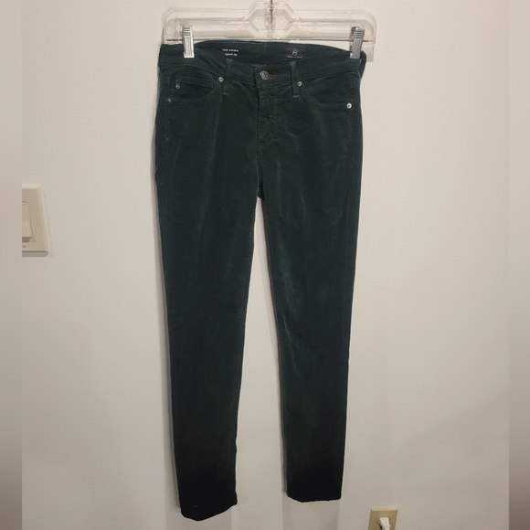 Ag Adriano Goldschmied Pants - Adriano goldschmied size 24r green the prima cigarette leg pants New w/o tags